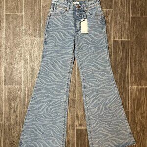 Wrangler Women's Wanderer 622 High Rise Flare Jeans Size 25x32 NWT